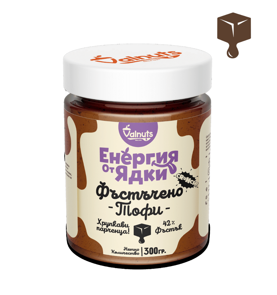  Фъстъчено тофи Енергия от ядки 300 гр.
