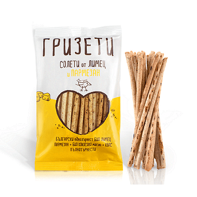  Гризети солети от лимец с пармезан 50 гр