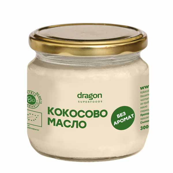  Кокосово масло без аромат Dragon 300 мл.