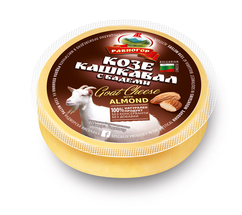  Козе кашкавал с бадеми Равногор