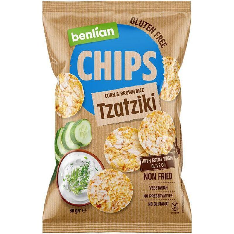  Оризов чипс дзадзики 60 гр