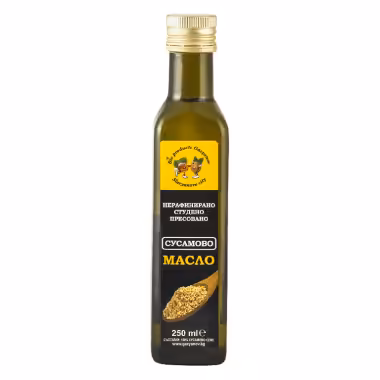  Студено пресовано сусамово масло 250 гр.