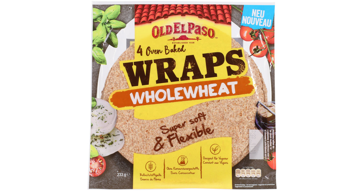  Тортила OldElpaso големи пълнозърнести